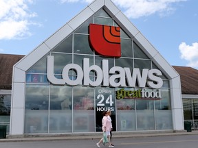 A Loblaws grocery store is shown in this file photo
