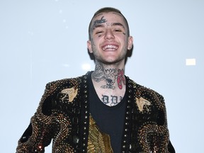 Lil Peep attends the Balmain Menswear Spring/Summer 2018 show as part of Paris Fashion Week on June 24, 2017 in Paris, France. (Photo by Pascal Le Segretain/Getty Images)