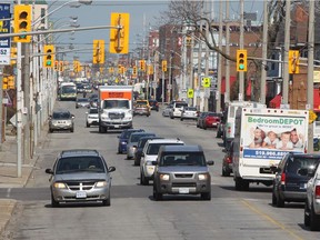 Wyandotte Street West at Caron Avenue in Windsor is seen on April 17, 2015.