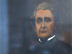 A long-lost portrait of Windsor's first Magistrate Francois Caron was unveiled Friday — along with a portrait of the city's first clerk, Alexander Bartlet — on the sixth floor of the Ontario Court of Justice.