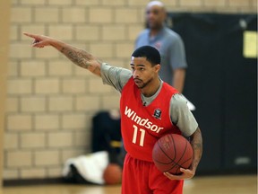 Windsor Express basketball point guard Maurice Jones scored 28 points on Saturday to help his club snap a three-game losing streak with a road win over the London Lightning. (JASON KRYK/Windsor Star)