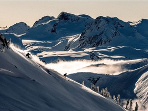 Skiing at Whistler Blackcomb Resort is shown in a handout photo.