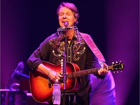 Jim Cuddy of Blue Rodeo performs Friday, Dec. 1, 2017, at the Colosseum at Caesars Windsor.