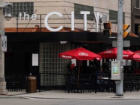 The exterior of The City Grill at 375 Ouellette Ave. in downtown Windsor in September 2012.