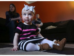 Madalayna Ducharme is shown at her home on Monday, December 4, 2017.