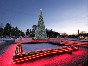 The Bright Lights Windsor festival at Jackson Park, shown here Jan. 2, 2018, continues until Tuesday.