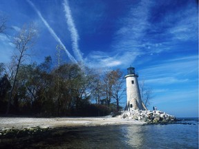 The Pelee Island lighthouse is pictured.