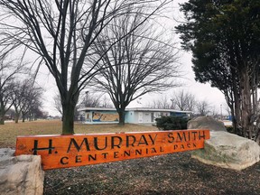 Amherstburg town council Monday night approved the sale of a portion of the H. Murray Smith Centennial Park, shown on Jan. 22, 2018, for the site of a new public high school.