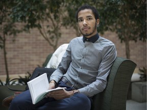Nathanyel Guimond, 20, an environmental studies student at the University of Windsor, is pictured in the Anthony P. Toldo Health Education Centre, Tuesday, January 30, 2018.