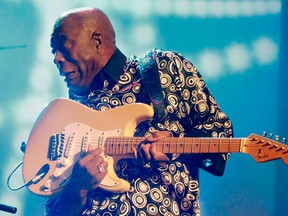 Blues legend Buddy Guy performing in Montreal in July 2009.
