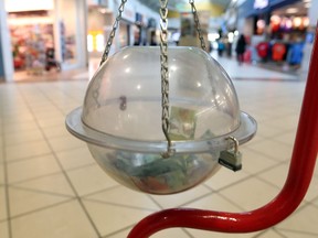 A Salvation Army Christmas Kettle Campaign is shown in this file photo.