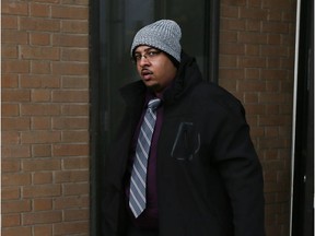 Kyle Matthew Colthurst leaves Superior Court in Windsor on Feb. 21, 2017. Colthurst, convicted of dangerous driving in a crash that killed a young woman, was sentenced Jan. 4, 2018, to a $2,500 fine and a 12-month probation.