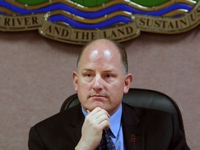 Windsor Mayor Drew Dilkens is shown during the annual budget meeting at city hall on Jan. 15, 2018.