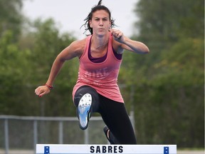 Kelsey Balkwill, of the Border City Athletics Club, won a pair of medals at the Athletics Ontario junior/senior outdoor track and field championships, which wrapped up on Sunday in Toronto.