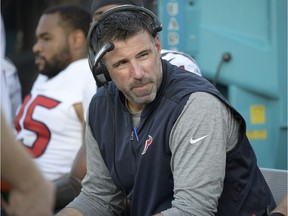 Houston Texans defensive co-ordinator Mike Vrabel interviewed for the Detroit Lions' vacant head coaching post on Wednesday.