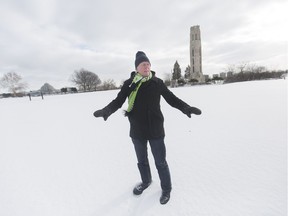 Piet Oudolf, a world renowned garden designer, is pictured at the site of his next project on Belle Isle in Detroit Thursday, Jan. 4, 2018.