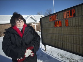 Help wanted. Yvette Tremblay, manager of the Stoney Point Sportsmen's Club, is shown at the club, Jan. 5, 2018. A Saturday fundraiser will help determine whether it survives.