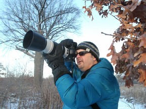 Long-time autoworker Gerry Kaiser, photographed on Feb. 6, 2018, is getting awards for his photos, and his plan is to transition professionally from the Ford engine plant to the outdoors.