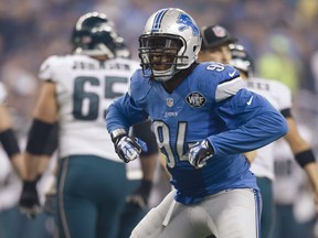 The Detroit Lions secured defensive end Ezekiel "ZIggy" Ansah (94) for another season on Tuesday by slapping the franchise tag on the club's former first-round pick.