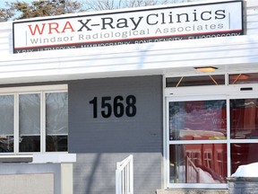 The WRA X-Ray Clinics building at 1568 Ouellette Avenue, pictured Wednesday Feb. 14, 2018, is in line for an upgrade.
