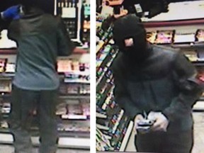 Windsor police have released surveillance photos following an early morning gas station robbery Feb. 2, 2018 in the 2800 block of Walker Road.
