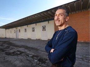 The City of Windsor is looking at an application to convert the former Bowlero bowling alley into the first marijuana grow operation in the city. Sam Helou who made the application is shown near the building on Tuesday, February 27, 2018.
