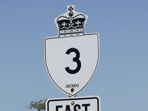 A sign on Highway 3 in Essex County is shown in this 2016 file photo.