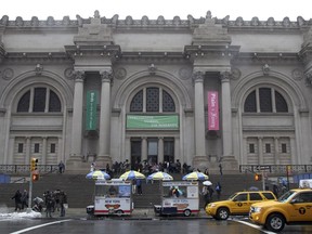 The exterior of the Metropolitan Museum of Art in New York is photographed on March 19, 2013.