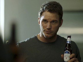 This image released by Anheuser-Busch shows actor Chris Pratt in a scene from a Michelob Ultra commercial. Pratt, the star of the "Jurassic World" and "Guardians of the Galaxy" film franchises, will make his advertising debut on Super Bowl Sunday, Feb. 4, 2018, in a pair of commercials for the light beer. (Anheuser-Busch via AP)