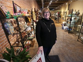 Ten Thousand Villages store manager Gail Rock is shown on Sunday, February 4, 2018 at the Walkerville business. The non profit fair trade organization is closing the Windsor store.