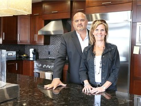 "They are happy you made their dream come true." Dave and Corinne Kolody, shown March 21, 2018, of Kolody Homes, which is a finalist for an award based on customer satisfaction.