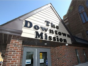 The Downtown Mission at 664 Victoria Avenue.
