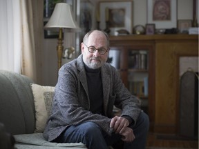 Marty Gervais, the City of Windsor poet laureate, pictured in his home, Saturday, March 3, 2018.