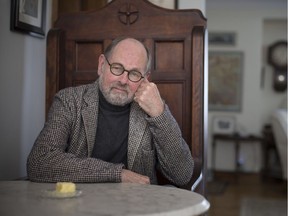 Marty Gervais, the City of Windsor poet laureate, pictured in his home, Saturday, March 3, 2018.