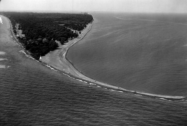 Point Pelee National Park is seen in June of 1956.