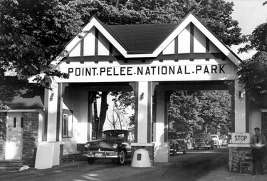 One of the best-patronized parks in the Canadian national parks chain, Point Pelee National park, seen in July 17 1954, is continually being improved to accommodate the ever increasing crowds.