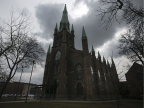 Assumption Church is pictured on Friday, April 6, 2018. Lawyer Paul Mullins will soon release a report assessing the future of the historic church.