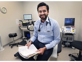 WINDSOR, ON. APRIL 30, 2018. --  Dr. Dhssraj Singh is shown at his Windsor, ON. office on Monday, April 30, 2018. For story by Trevor Wilhelm.