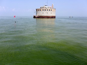 The water intake crib for the city of Toledo, Ohio, on Lake Erie — the shallowest of the Great Lakes where violent storms whip up in a hurry is home to hundreds of wreckage sites.