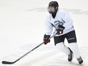 Sun County Panthers forward Matthew Maggio was taken by the Muskegon Lumberjacks in the United States Hockey League Phase I Draft. 
Aaron Bell/OHL Images / Windsor Star