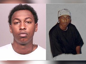 Images of murder suspect Mohamud Abukar Hagi issued by Windsor Police Service.