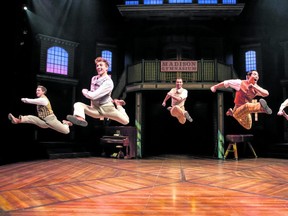 Members of the company in The Music Man. (Photo by Cylla von Tiedemann, Stratford Festival)