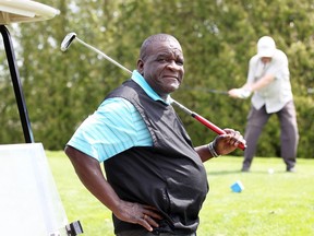 Arnie Palmer, once a caddie in his native Jamaica, is now the sole owner of Tilbury Golf Club. Palmer is shown here on May 9, 2018.