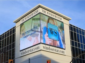 The Windsor Star building at 300 Ouellette Ave.