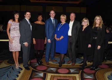 From left: Lorraine Goddard, Barry Horrobin, Tish Glenn, Eric Griggs, Helga Reidel, Matt Brannagan, Lori Atkinson and Sherrilynn Colley-Vegh.