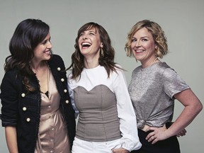 The Good Lovelies (from left, Caroline Brooks, Susan Passmore, Kerri Ough) return to London's Aeolian Hall May 30 to start a tour in support of their new album, Shapeshifters.