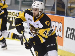 Former Windsor Spitfires top pick Ryan Moore is taking aim at an OHL title with the Hamilton Bulldogs, who face the Sault Ste. Marie Greyhounds on Thursday in the opening game of the OHL's J. Ross Robertson final with the series winner headed to the Memorial Cup.