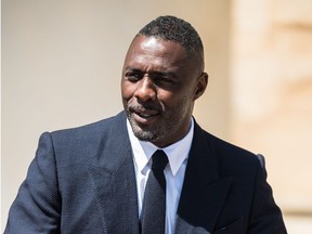 The wedding of Prince Harry and Meghan Markle at Windsor Castle Featuring: Idris Elba