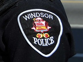 The badge of the Windsor Police Service.