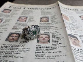 Local football player Larry Blocker made the East Conference all-star team while playing with the Herman Green Griffins. Blocker received a championship ring when W.F. Herman won the Western Bowl. Blocker, 22, is now dealing with injuries from multiple concussions.